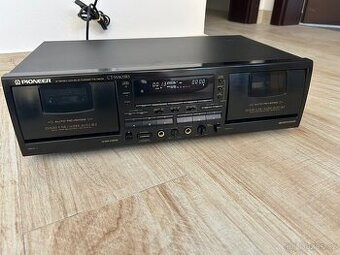Pioneer CT-W803RS stereo double cassette deck s Dolby B,C,S