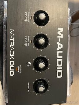 Zvuková karta M-Audio - M-track DUO