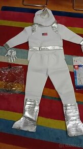 Kostým kosmonauta, velikost M + triko NASA, vel L - 1
