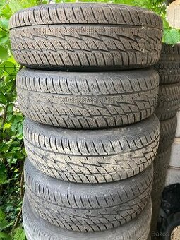Plechové disky 5x100 r15 + pneu 195/65r15