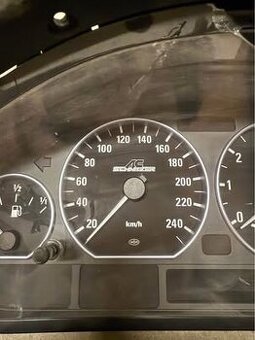 AC Schnitzer budíky na BMW e46