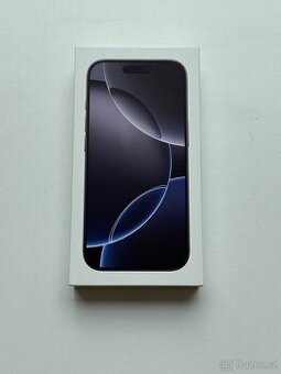 iPhone 16 PRO 256GB nový ✅ černý titan