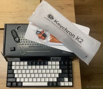Prodám mechanickou bezdrátovou klávesnici Keychron K2 v2 - 1