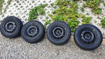Ocelove rafky se zimni pneu 195/65/15 Octavia