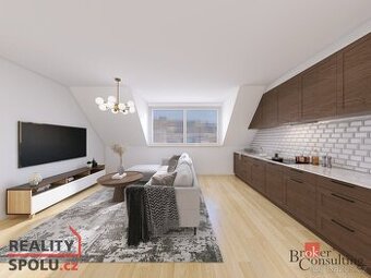 Prodej, byty/2+kk, 48.7 m2, Heydukova 1220/16, Libeň, 18000