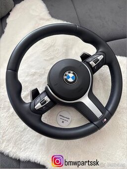 Predám BMW volant Mpacket F10/F01 s pádlami - 1