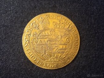 6 ti Dukát 1672,Karel II.Olomouc RR.-VELKÁ VZÁCNOST