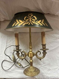 Krásná mosazná lampa z Italie