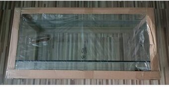 LTerarium 80x40x40 nové,sila skla 5 mm, vhodne pro agamy, že