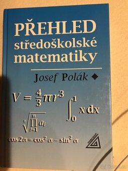 Učebnice Přehled středoškolské matematiky