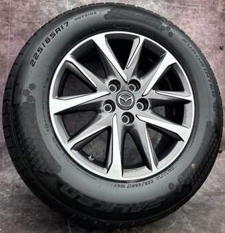 Zánovní originální Alu kola Mazda CX-5 225/65/17 DOT24