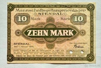 Historický německý poukaz 1916