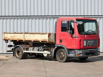 MAN TGL 12.180, 12 TUN, NÁSTAVBA LAGEMANN, DVA PÍSTY, TELESK