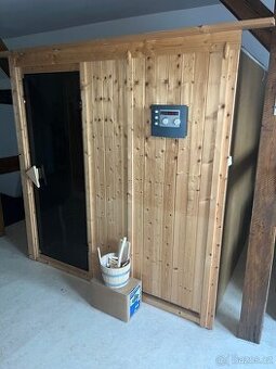 Finská sauna Karibu+kamba BioMat 9 kw