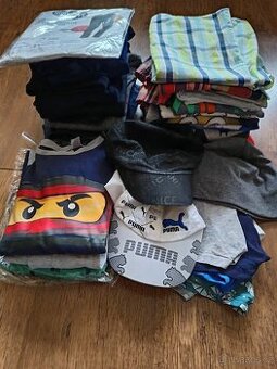 Balík Oblečení kluk 122 - 128 (1)