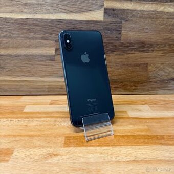 IPhone XS 64GB, černý, 100% bat., nefunkční Face ID (záruka)