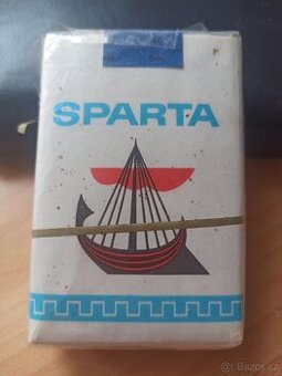 Sparta cigarety z roku 1986