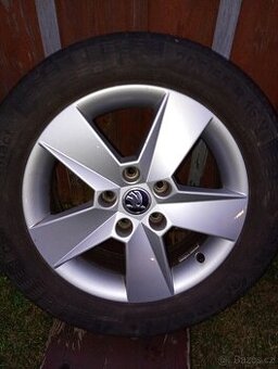 Alu disky Škoda 3 R16 5x112 stř. díra 57.1 mm