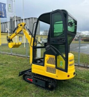 kabinový bagr, minibagr, bagr s kabinou