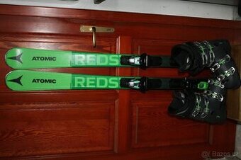 lyže Atomic XT 156 cm drevo , titan