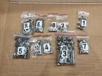 Sada šroubů Jawa 50/20 pionýr nerez