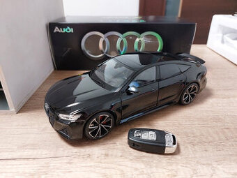 model auta Audi RS7 Sportback + dialkové +svetlá 1:18