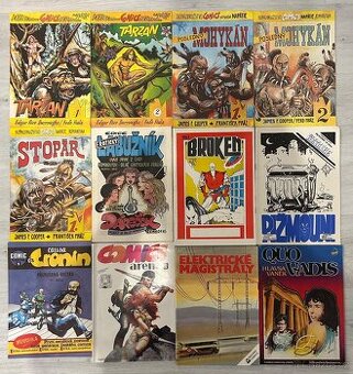 Prodám mix komiksových sešitů: