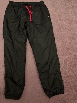 Černé dámské šusťáky kalhoty na lyžování / do sněhu vel. L
