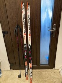 Dětské běžky 158 cm + hůlky