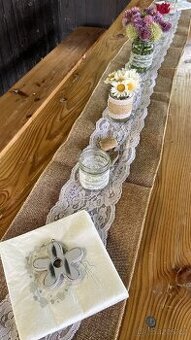 Dekorativní skleničky na svatbu