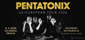 9.4.Pentatonix – UK/European Tour 2026 klubove patro VIP