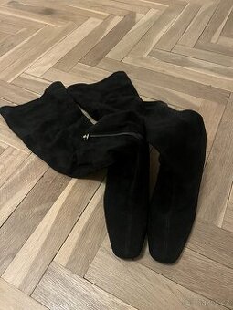 Černé holínky Sergio Todzi