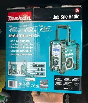 MAKITA Aku rádio DAB s Bluetooth, Li-ion CXT/LXT 7,2V-18V Z