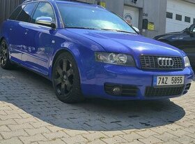 Audi S4 4.2 V8 / RS Blue perleť / 253 KW / Manuál. - 1