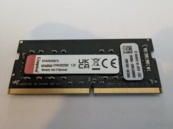 Ram So dimm DDR 4 do notebooku 16gb Kingston