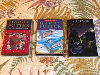 Harry Potter - 3x kniha v anglickém originále