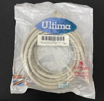 ULTIMA - Síťový kabel Cat6 3m (grey)