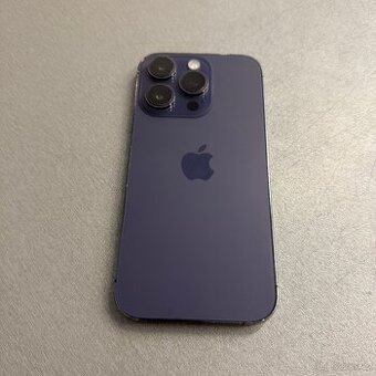 iPhone 14 Pro 128GB deep purple, 12 měsíců záruka