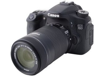 Canon 70D + 55-250 Objektiv