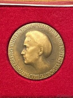 Pamětní medaile Marie Curie Sklodowska - 1