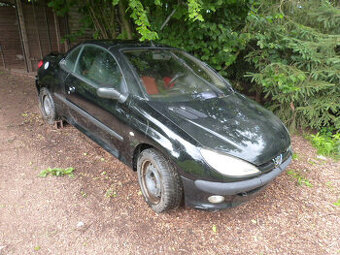 Peugeot 206 CC 1.6i ,80 kw , benzín -díly z vozu