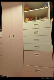 Stuva IKEA dětská, růžová