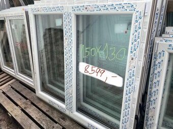 Prodám plastové okno 150x130 dvoukřídlé