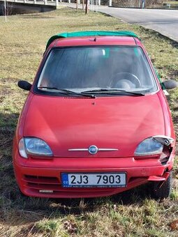 Prodam- bouráné Fiat Seicento 1.1/ 40 kW 2005