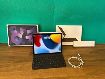 iPad Air 5. generace, 64 GB s klávesnicí a tužkou