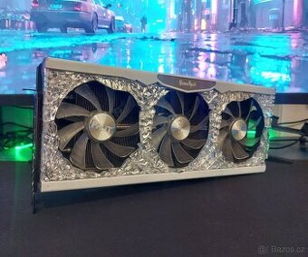 RTX 3070 8GB Palit GameRock – bílá edice