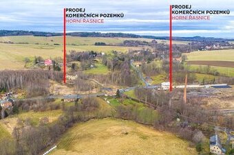 Prodej pozemky pro komerční výstavbu, 90 411 m² - Horní Řasn - 1