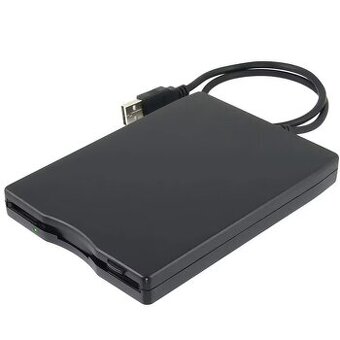 Externí přenosná čtečka disket USB 3.5" 1.44 MB (floppy)