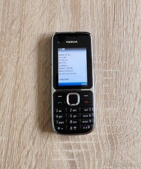 TLAČÍTKOVÝ MOBILNÍ TELEFON NOKIA C2-01 (RM-721)