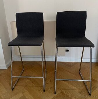 IKEA čalouněné barové stoličky